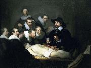REMBRANDT Harmenszoon van Rijn Anatomy Lesson of Dr. Nicolaes Tulp, china oil painting reproduction